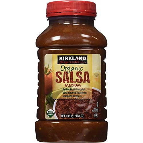 Kirkland Signature Organic Salsa, Medium, 38 Oz