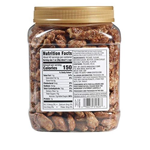 Kirkland Signature Praline Pecans 2.5Lb