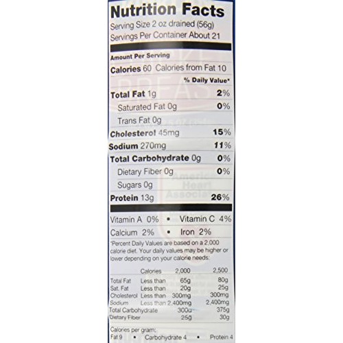 Kirkland Signature Premium Chunk Chicken Breast Packed In Water,