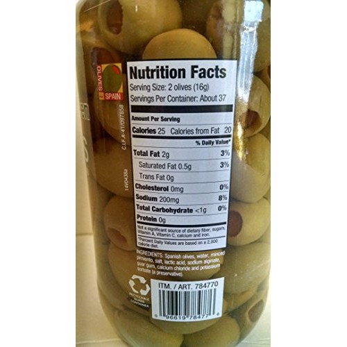 Kirkland Signature Spanish Queen Olives Stuffed With Pimiento 21