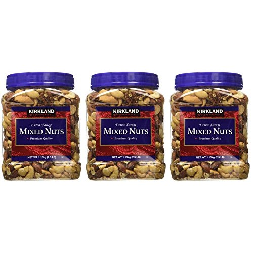 Kirkland Signature Vvhzbl Fancy Mixed Nuts, 40 Ounce 3 Pack