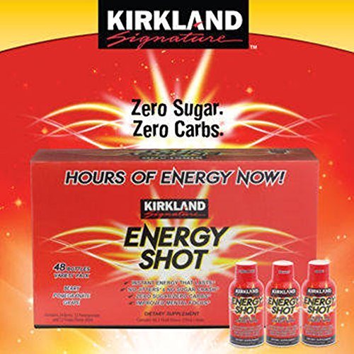 Kirkland Signaturetm Energy Shot 48 Count, 2 Ounces Each By Kirk