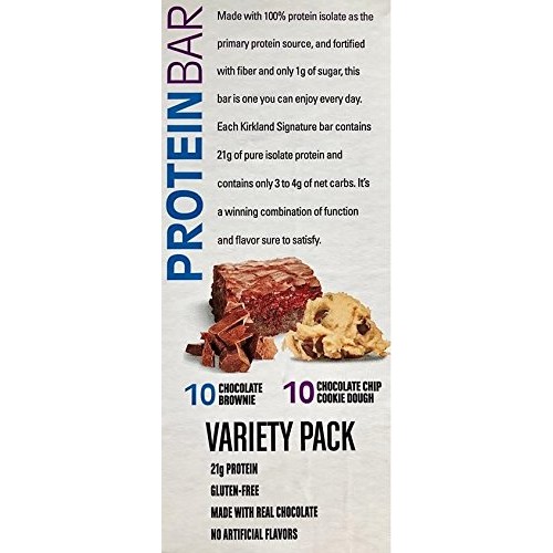 Protein Bar Kirkland Signature Delicious Energy Variety Total 2