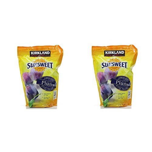 Signatures Dried Plums Pitted Prunes, 3.5 Pounds Pack Of 2