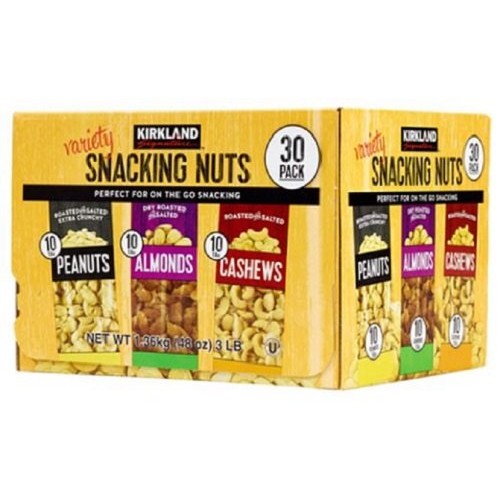 Kirkland Signature Variety Snacking Nuts, 3.0 Lb