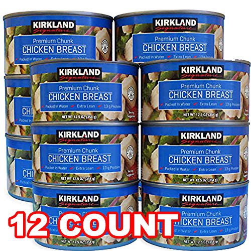 2 Pack Kirkland Signature Chicken Breast, 12.5 Oz, 6-Count 2 Pack