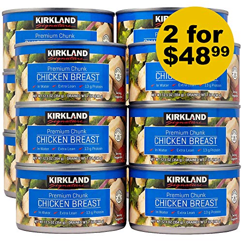 Kirkland Signature Chicken Breast, 12.5 Oz - 6 Count Pack Of 2