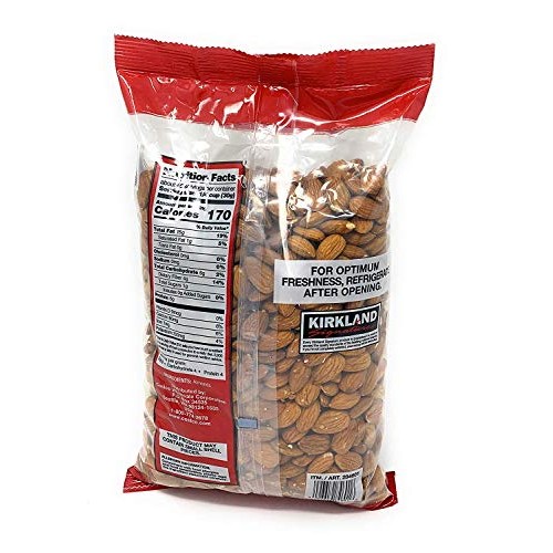 Kirkland Signature Nuts, Almonds, 48 Ounce