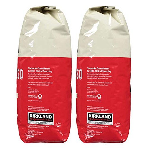 Kirkland Signature Whole Bean Coffee Roasted by Starbucks