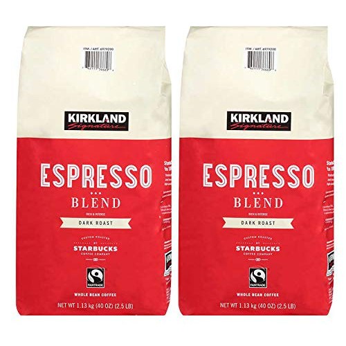 Kirkland Signature Whole Bean Coffee | Roasted By Starbucks | 40