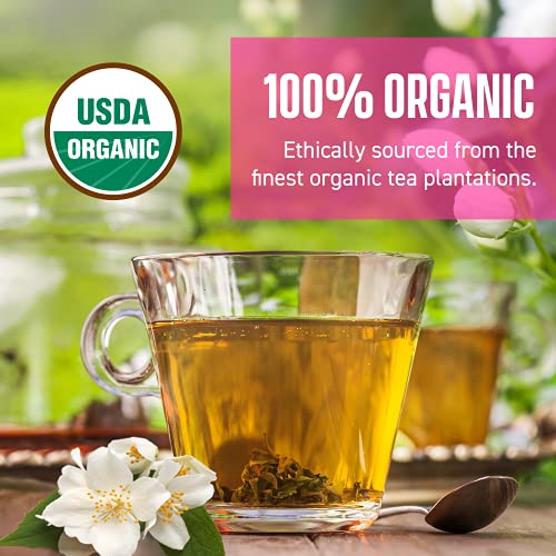 Jasmine Dragon Pearls Green Tea - Premium Flavor Organic Tea Jas