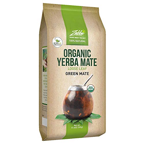 Organic Yerba Mate Loose Leaf Tea - 1.1 Pounds 17.6 Oz. - Trad