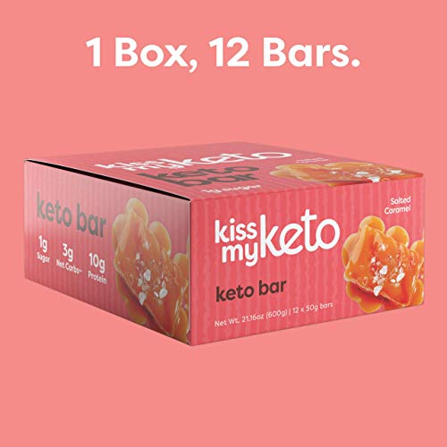 Kiss My Keto Bars Low Carb Bars 3g Net - White Chocolate Birth...