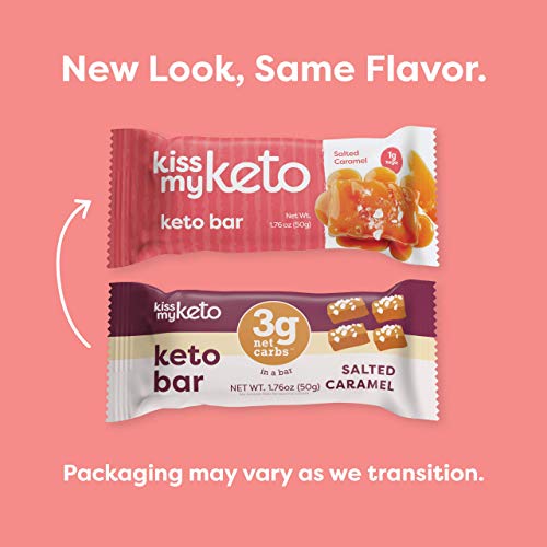 Kiss My Keto Bars Low Carb Bars 3g Net - White Chocolate Birth...