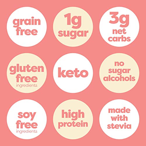 Kiss My Keto Bars Low Carb Bars 3g Net - White Chocolate Birth...