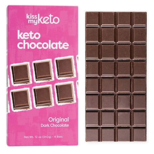 Kiss My Keto Chocolate — Low Carb 100% Sugar Free Chocolate Bars