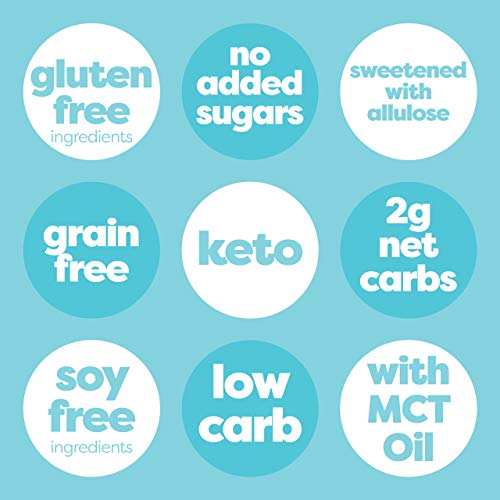 Kiss My Keto Cookies Chocolate Chip – 2g Net Low Carb Cookies, A...
