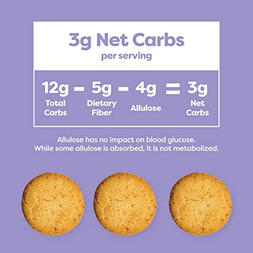 Kiss My Keto Cookies — Low Carb Cookies 3G Net, No Added Sugar