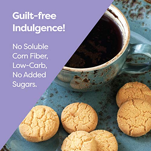 Kiss My Keto Cookies Vanilla Butter – 2g Net Low Carb Cookies, A...