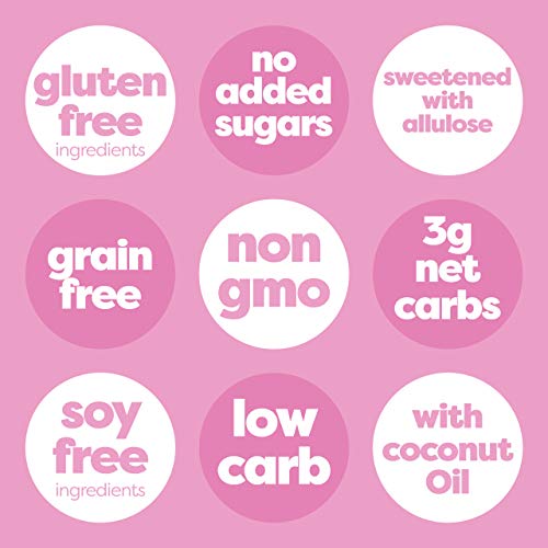 Kiss My Keto Granola Cereals Breakfast - Strawberry & Vanilla Gr...