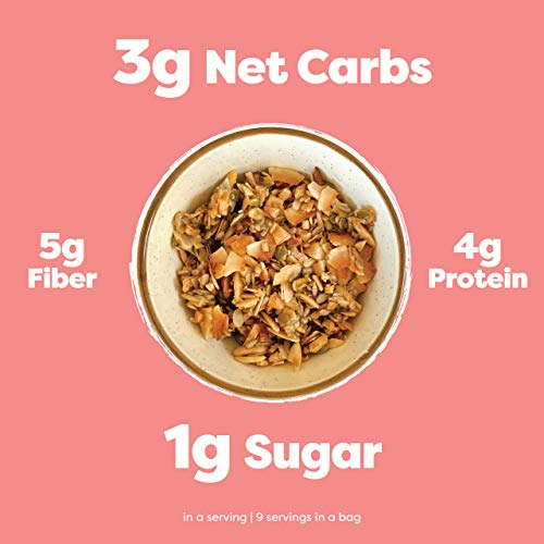Kiss My Keto Granola Low Carb Cereal — Salted Caramel Keto Cerea