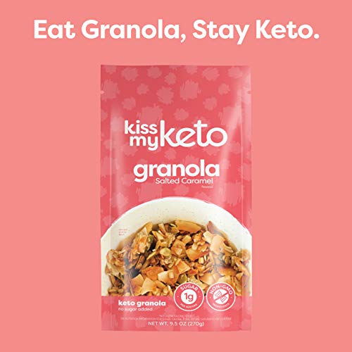 Kiss My Keto Granola Low Carb Cereal — Salted Caramel Keto Cerea