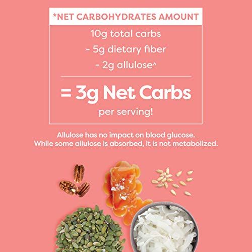 Kiss My Keto Granola Low Carb Cereal — Salted Caramel Keto Cerea