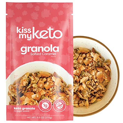 Kiss My Keto Granola Low Carb Cereal — Salted Caramel Keto Cerea