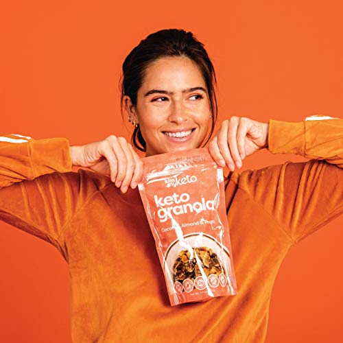 Kiss My Keto Nut Granola Breakfast Cereal - Coconut, Almond, Pec...