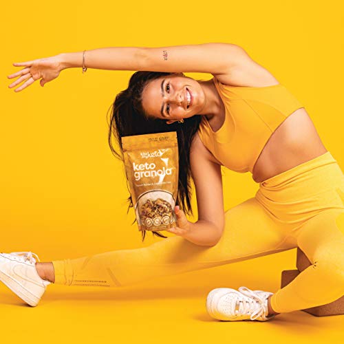 Kiss My Keto Nut Granola Breakfast Cereal - Nut Butter & Chocola...