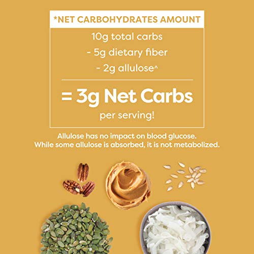 Kiss My Keto Nut Granola Breakfast Cereal - Nut Butter & Chocola...