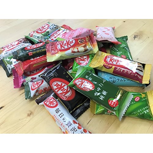 Japanese Kit Kat Mini Bar 21 Pcs , All Different Flavors Assortm