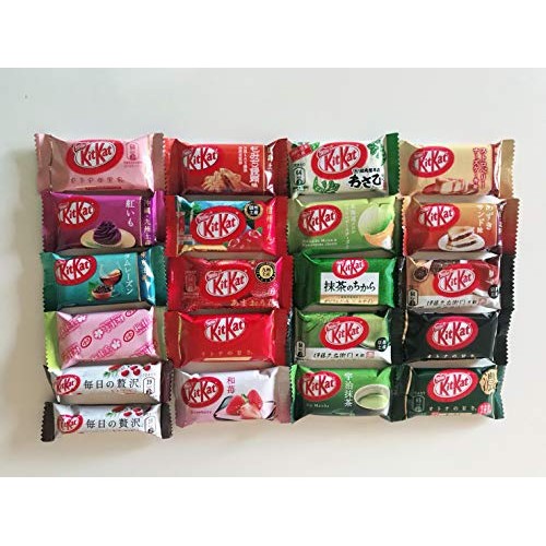 Japanese Kit Kat Mini Bar 21 Pcs , All Different Flavors Assortm