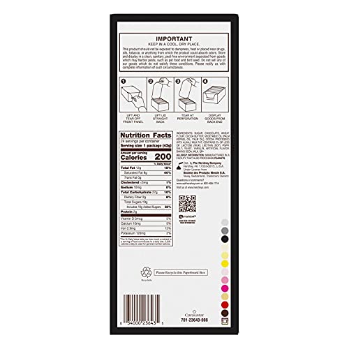 Kit Kat Dark Chocolate Candy, 1.5 Ounce, Full Size Bars, 24 Count