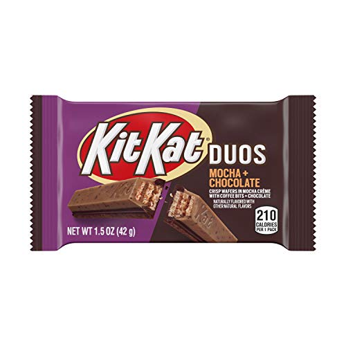 Kit Kat Duos Mocha Crème And Chocolate Wafer Candy, Easter, 1.5