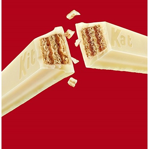 Kit Kat White Creme Wafer Bars Candy, 1.5 Ounce Box Of 24