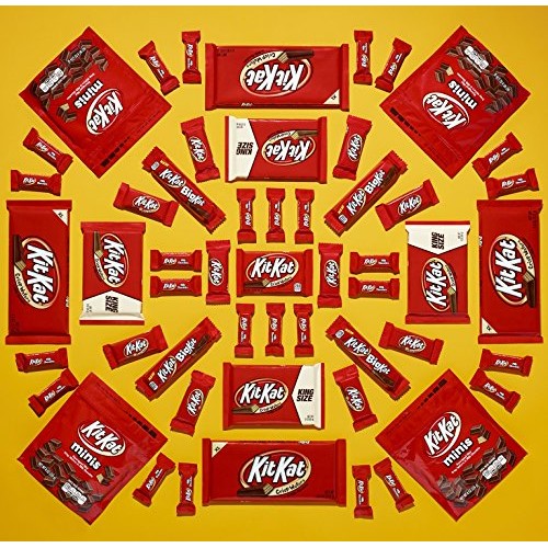 Kit Kat White Creme Wafer Bars Candy, 1.5 Ounce Box Of 24