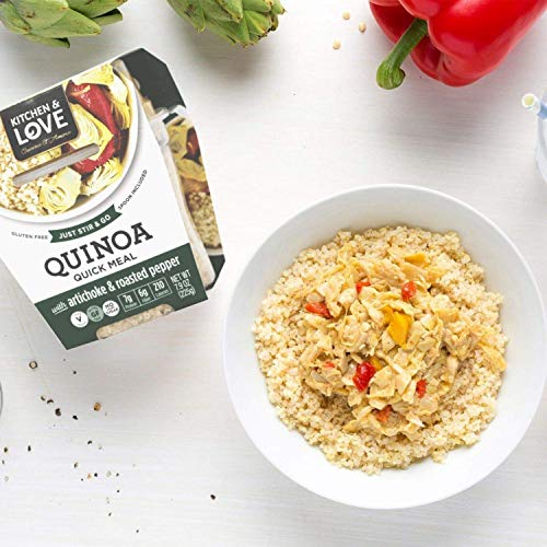 Kitchen &Amp; Love Artichoke &Amp; Roasted Peppers Quinoa Quick Meal 6-P