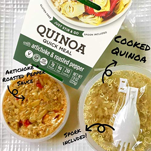 Kitchen &Amp; Love Artichoke &Amp; Roasted Peppers Quinoa Quick Meal 6-P