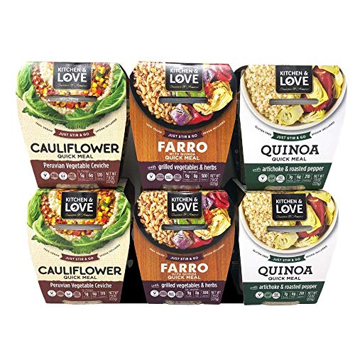 Kitchen &Amp; Love Best Sellers Variety Box 6-Pack | Vegan, Ready-To