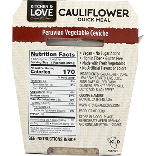 Kitchen &Amp; Love Best Sellers Variety Box 6-Pack | Vegan, Ready-To