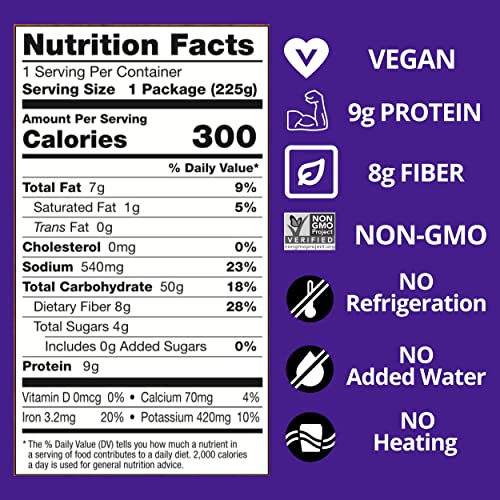 Kitchen & Love Cooked Farro, Grilled Vegetables & Herbs, Ready t...