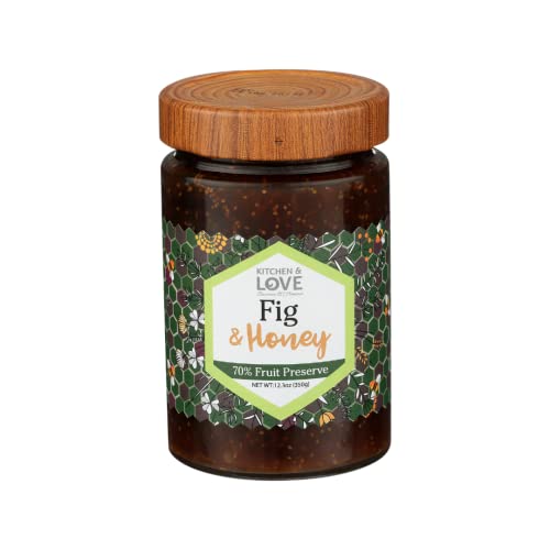 Kitchen &Amp; Love Fig &Amp; Honey Premium Preserves 12.3Oz | Sweetened