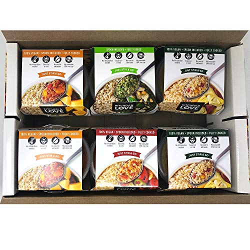 Kitchen &Amp; Love Quinoa Quick Meal Variety Box 6-Pack | Gluten Fre