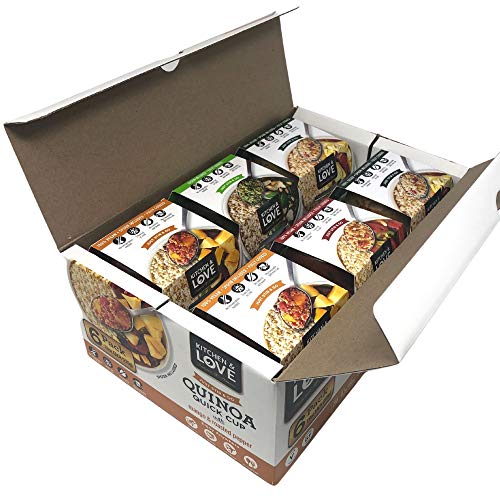 Kitchen &Amp; Love Quinoa Quick Meal Variety Box 6-Pack | Gluten Fre
