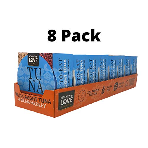 Kitchen &Amp; Love Wild Caught Tuna With 4-Bean Medley In Olive Oil,