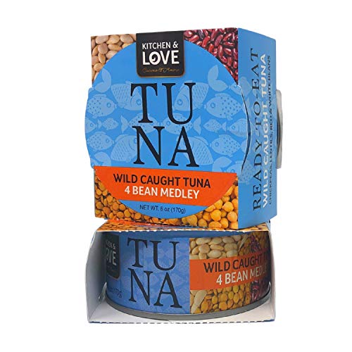 Kitchen &Amp; Love Wild Caught Tuna With 4-Bean Medley In Olive Oil,