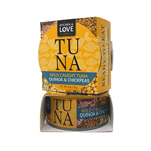 Kitchen &Amp; Love Wild Caught Tuna With Quinoa &Amp; Chickpeas In Olive