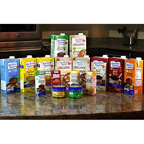 Kitchen Basics All Natural Unsalted Vegetable Stock, 8.25 Fl Oz