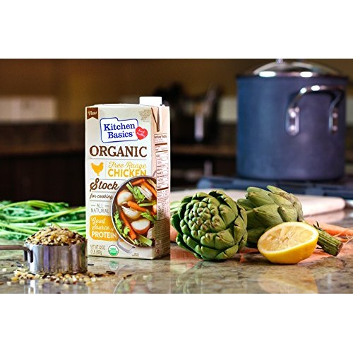 Kitchen Basics Organic Free Range Chicken Stock, 32 Oz